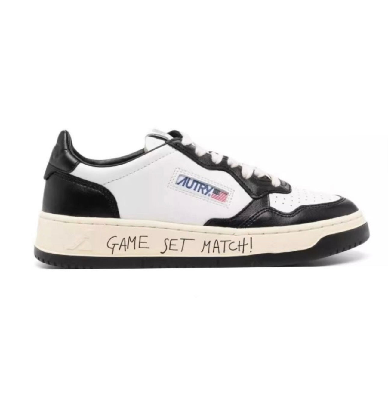 Autry White black “GAME SET MATCH”