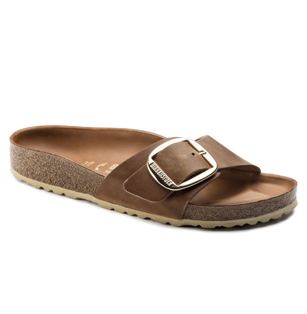 Birkenstock Madrid Brown Silver