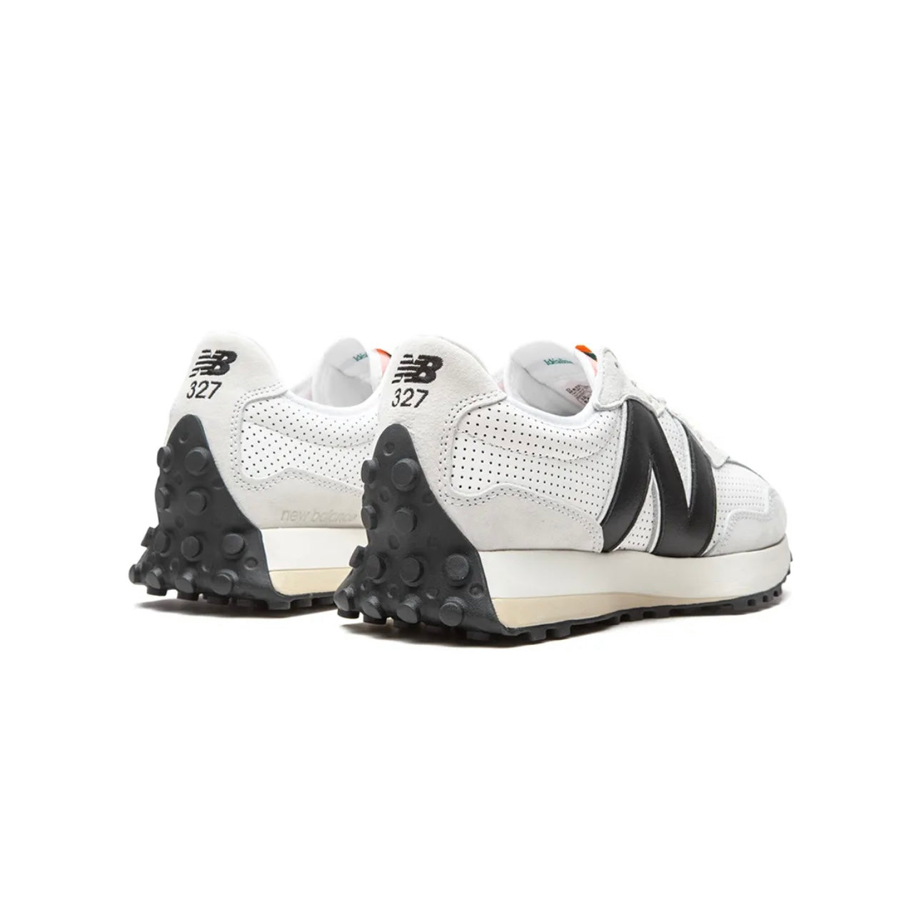New Balance 327 White Black