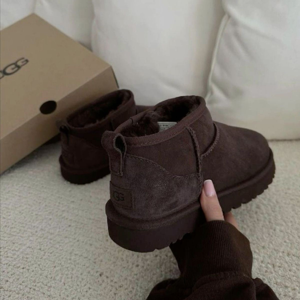 Ugg classic ultra mini Dark brown - תמונה 4
