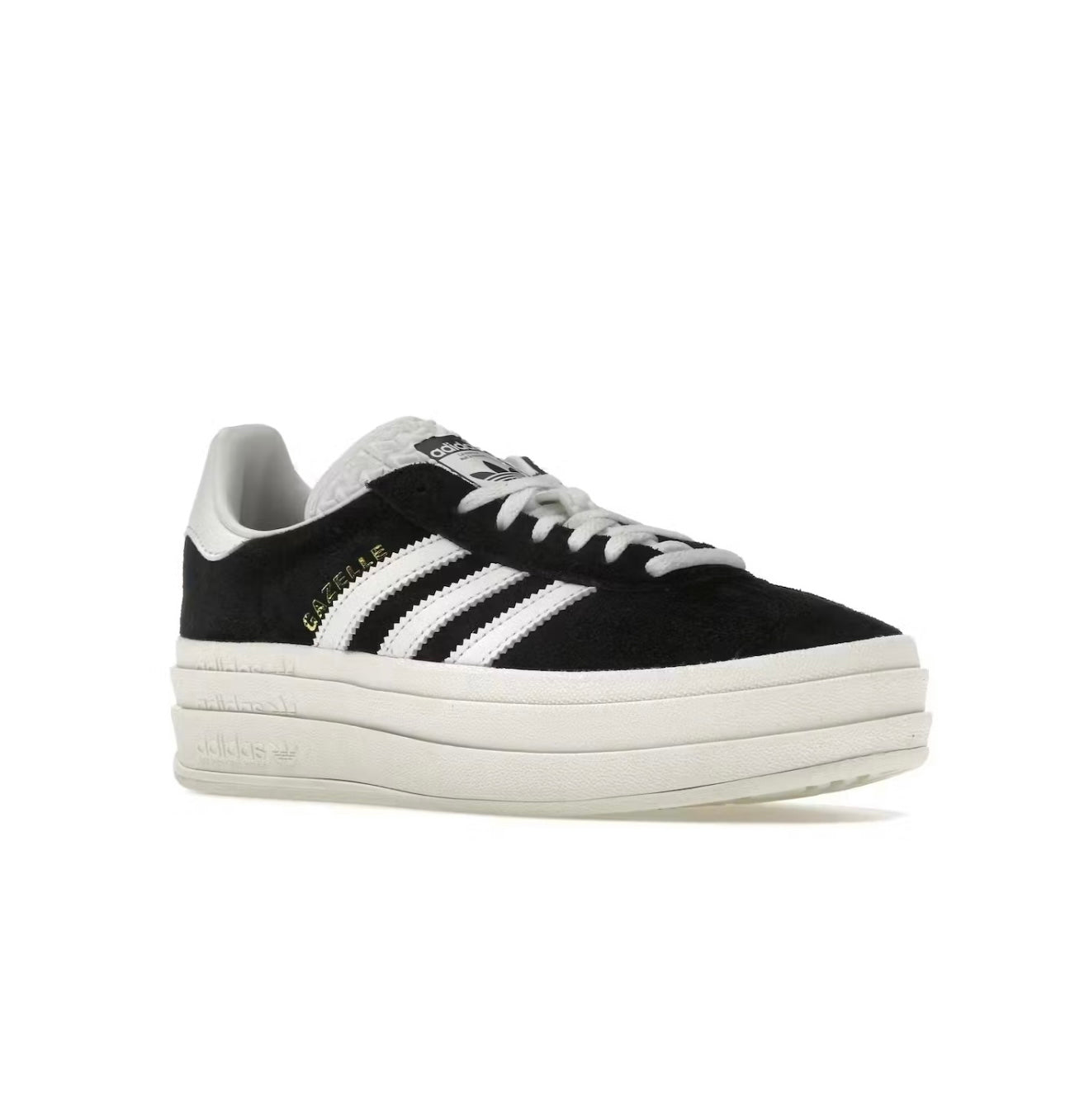 Adidas gazelle black platform - תמונה 2