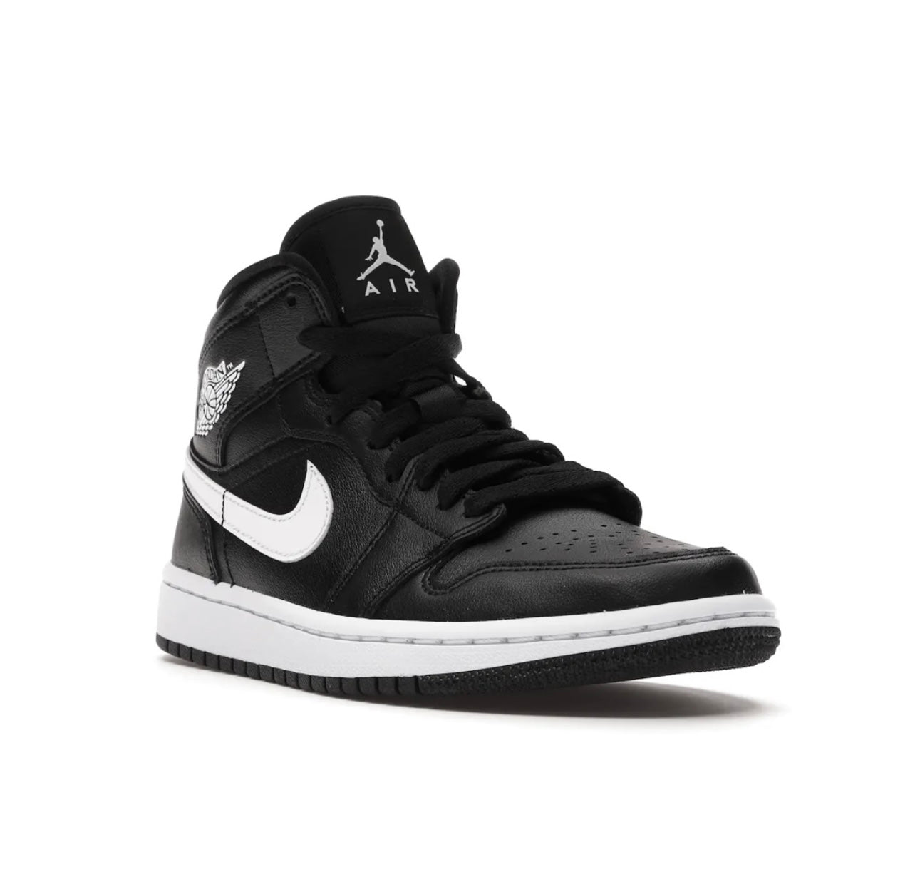 Air Jordan 1 High Black White - תמונה 2