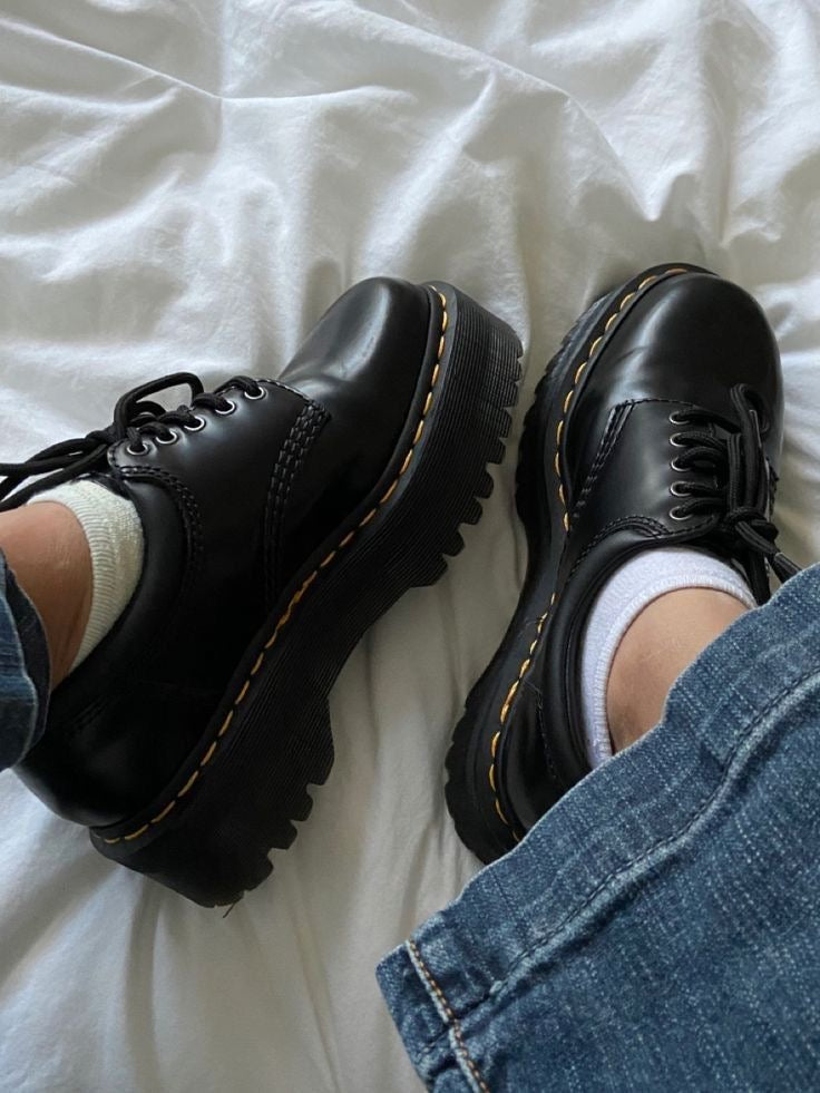 Doctor Martens Quad 3 Low Black - תמונה 4