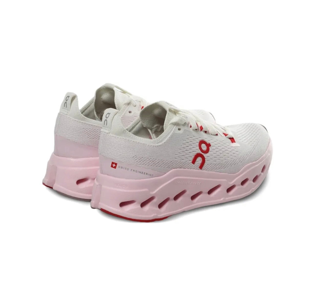 On Cloudsurfer White Strawberry