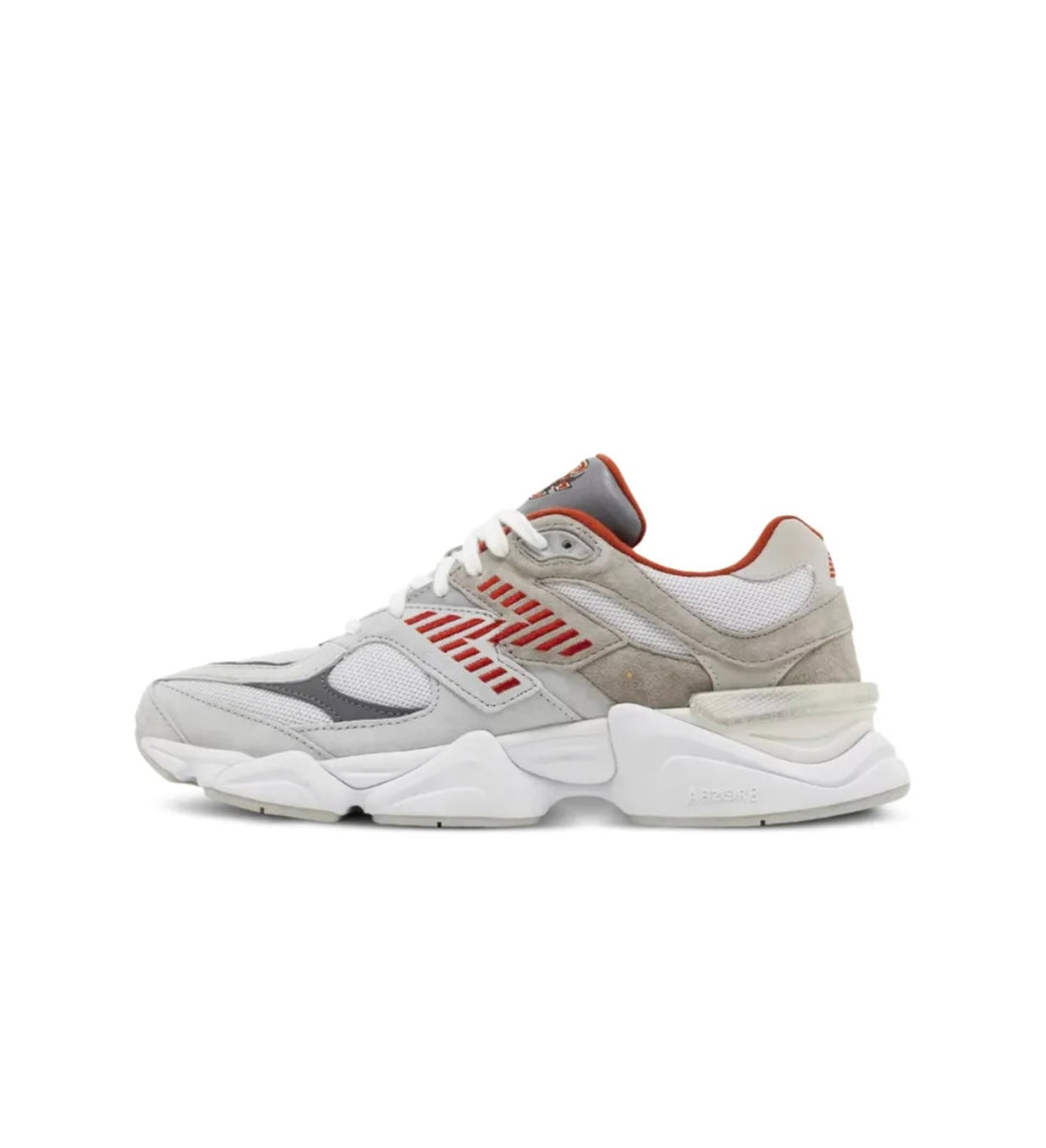 New Balance 9060 Grey Red - תמונה 3