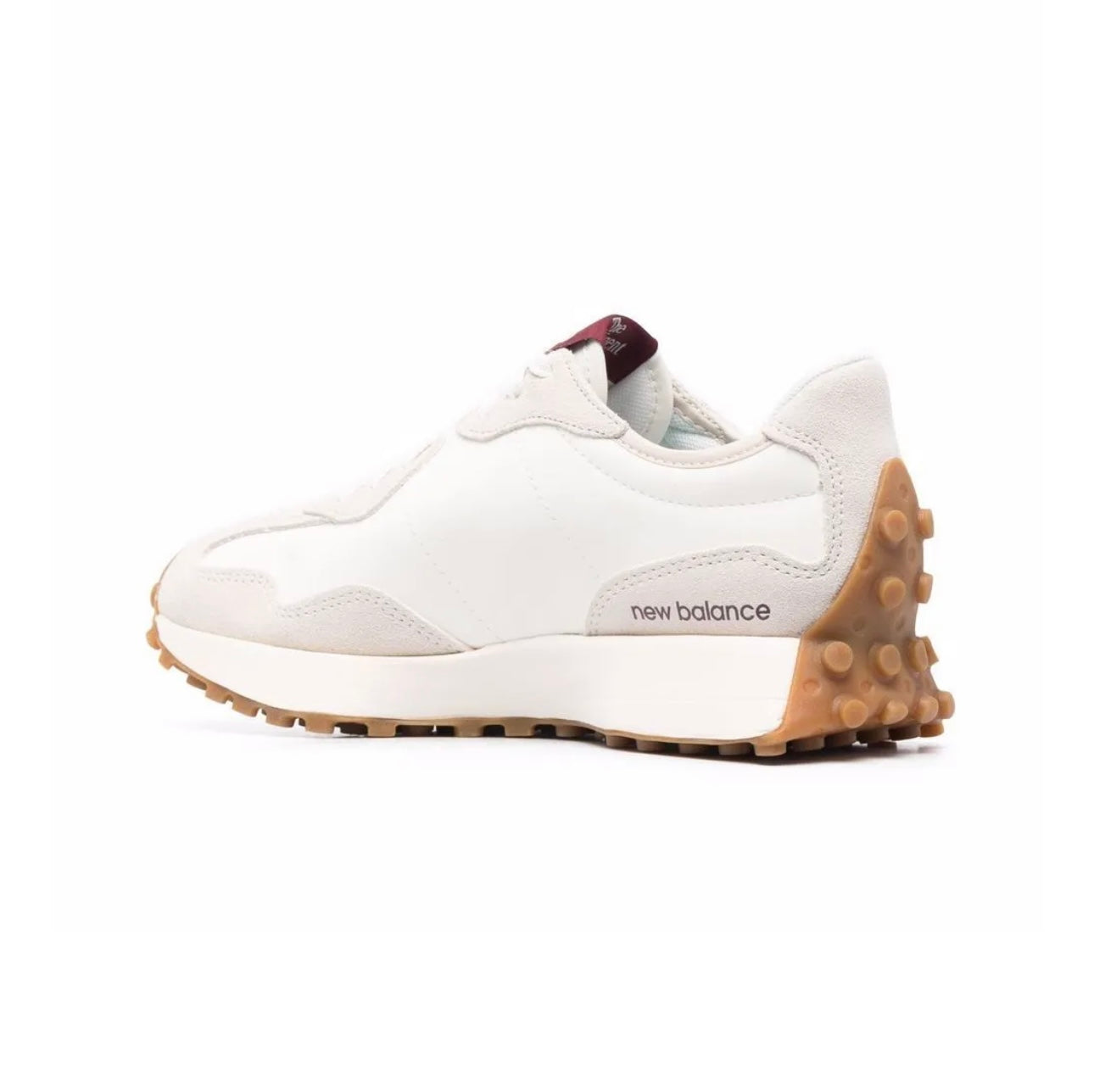 New Balance 327 Cream Beetroot