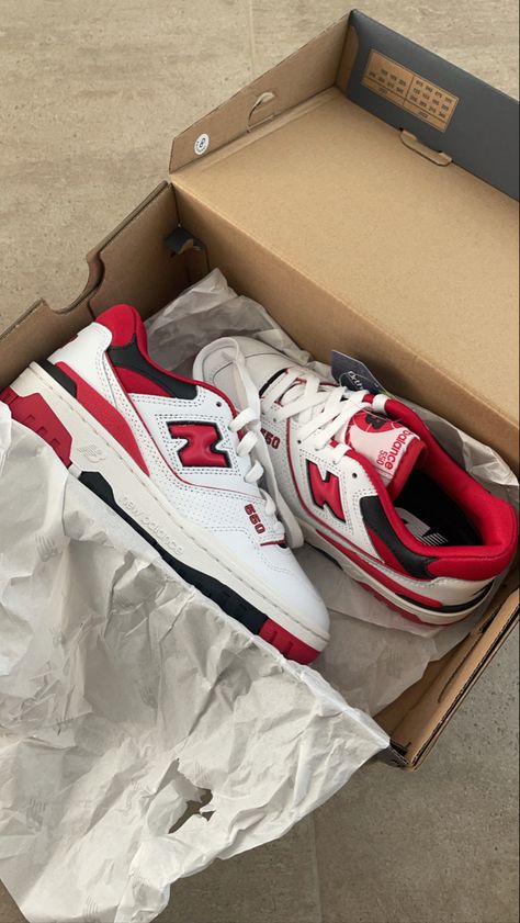 New Balance 550 White Red