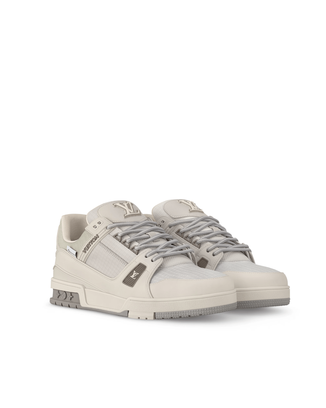 לואי ויטון סניקרס לבן עם אפור