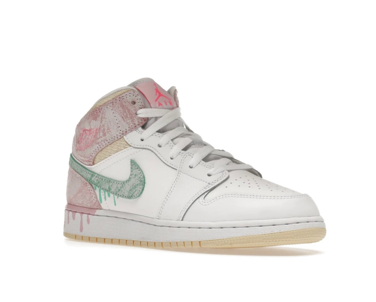 Air Jordan 1 Mid Paint Drip - תמונה 2