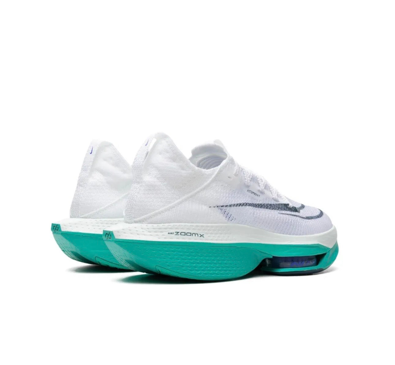 Nike ZOOMX Vaporfly white ocean