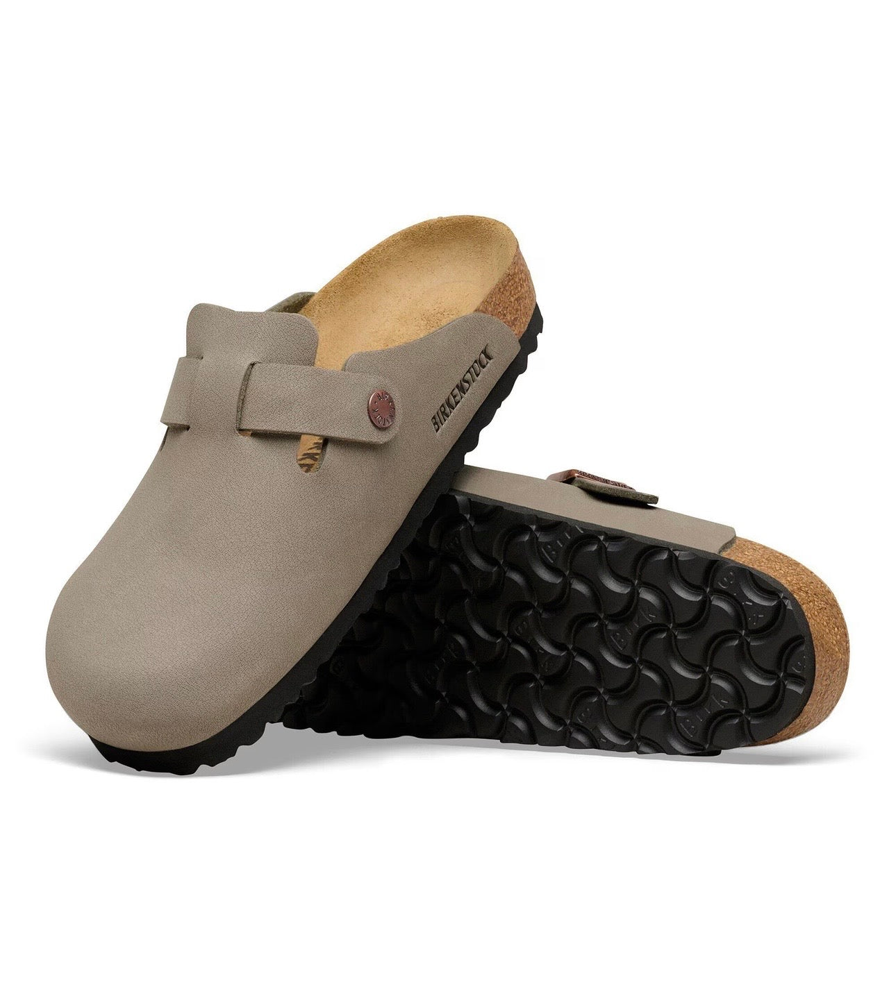 Birkenstock Boston Tex Stone