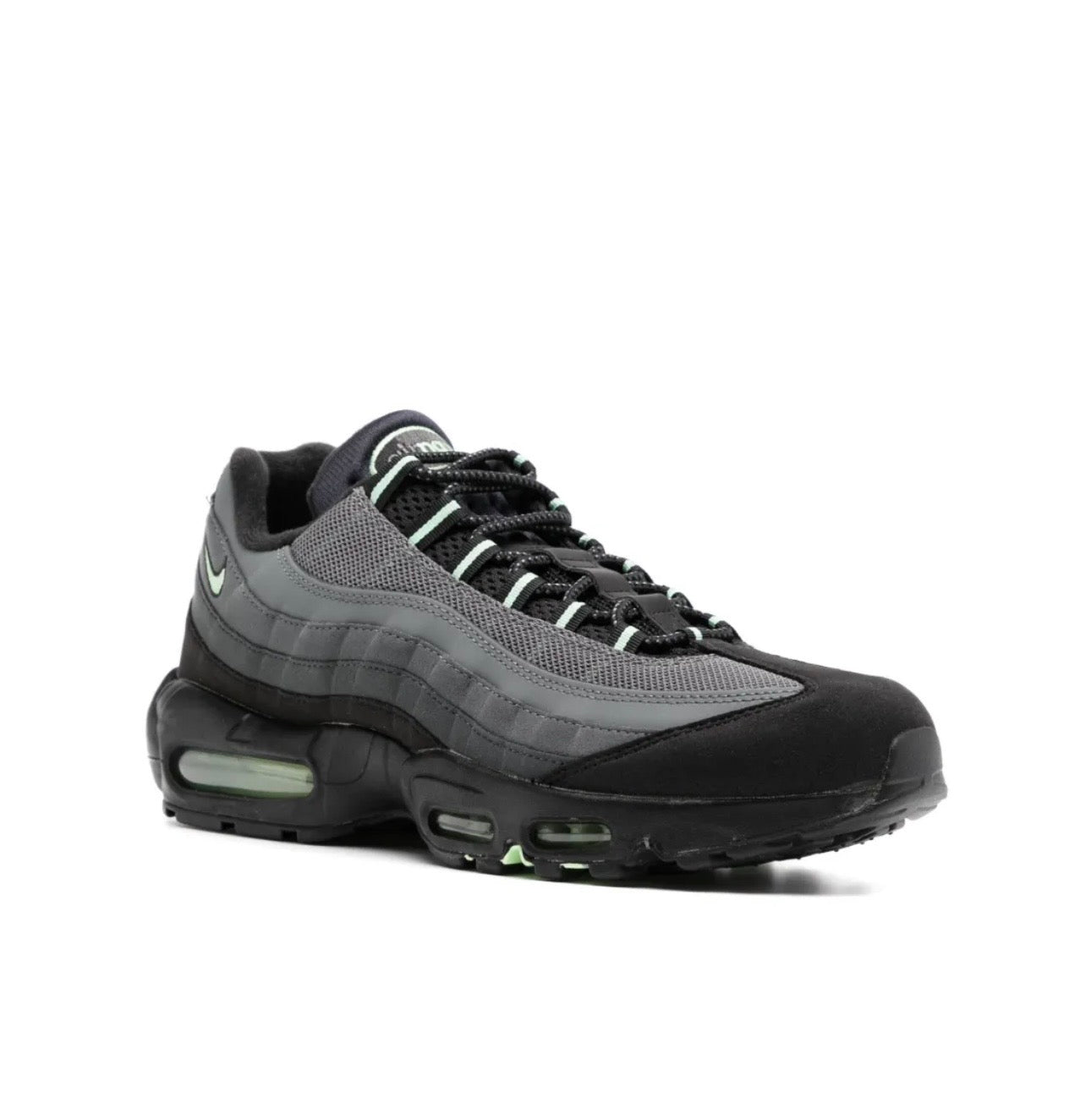 Nike air Vapormax 95’ grey black green - תמונה 2