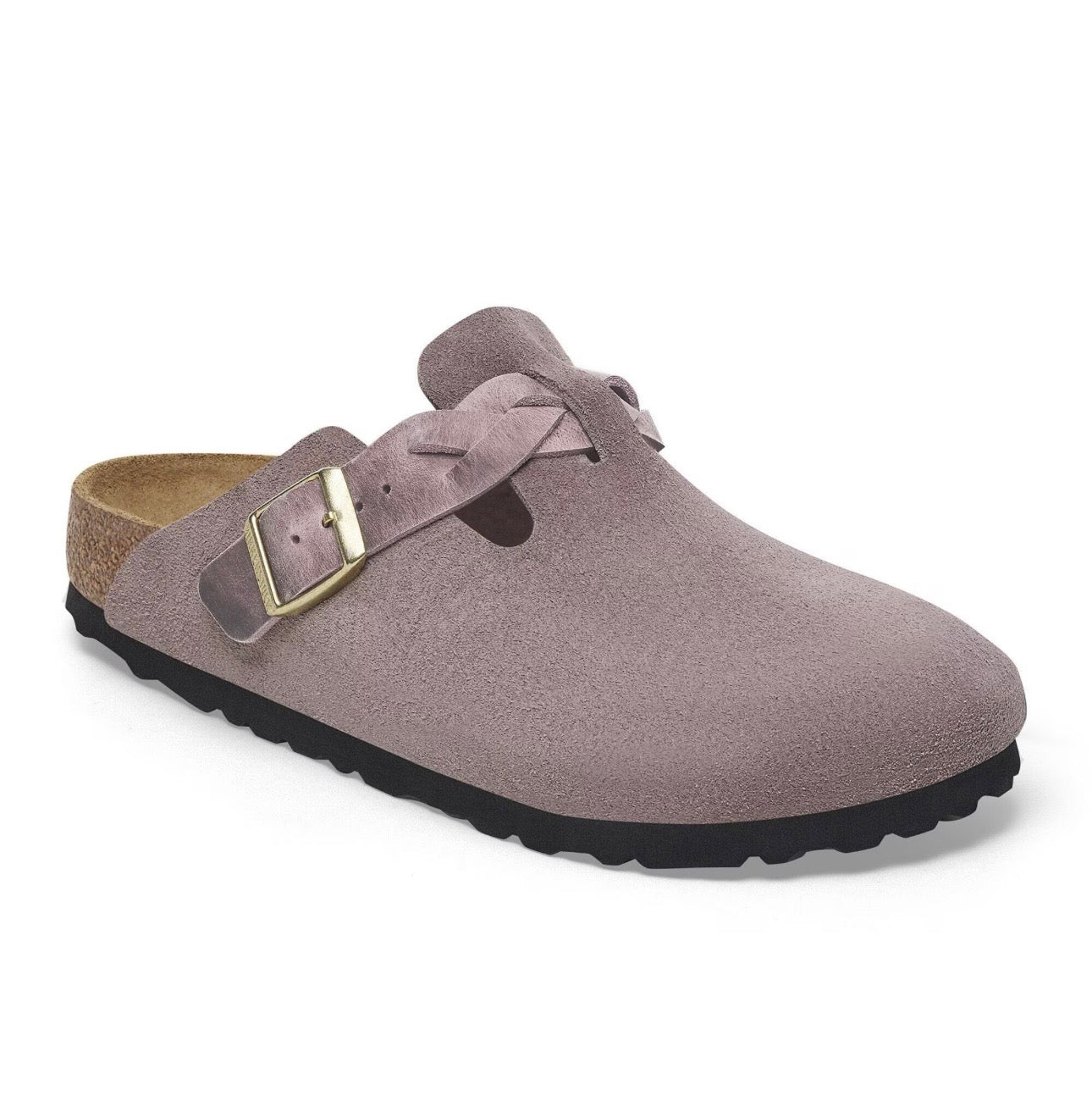 Birkenstock Boston braided faided purple