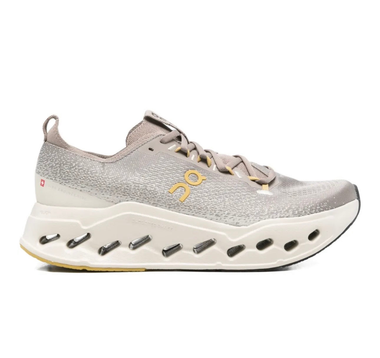 On Cloudsurfer Grey Yellow