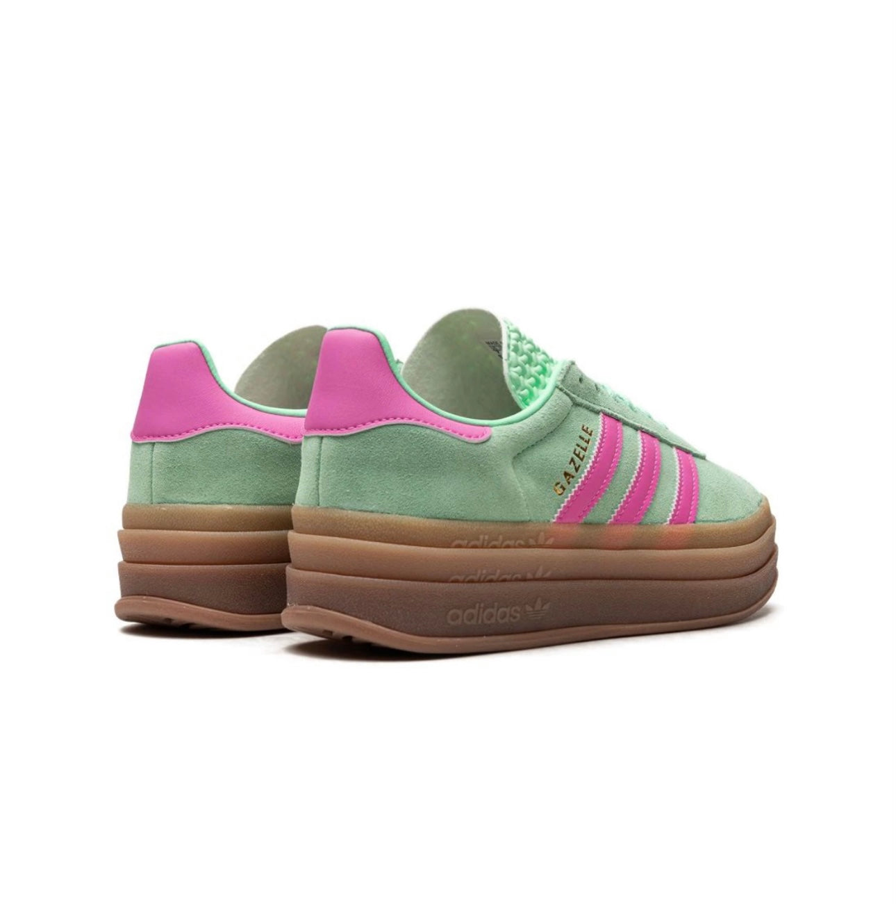 Adidas gazelle platform Turkiz Pink - תמונה 3