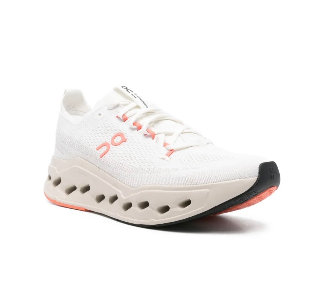 On Cloudsurfer White Peach