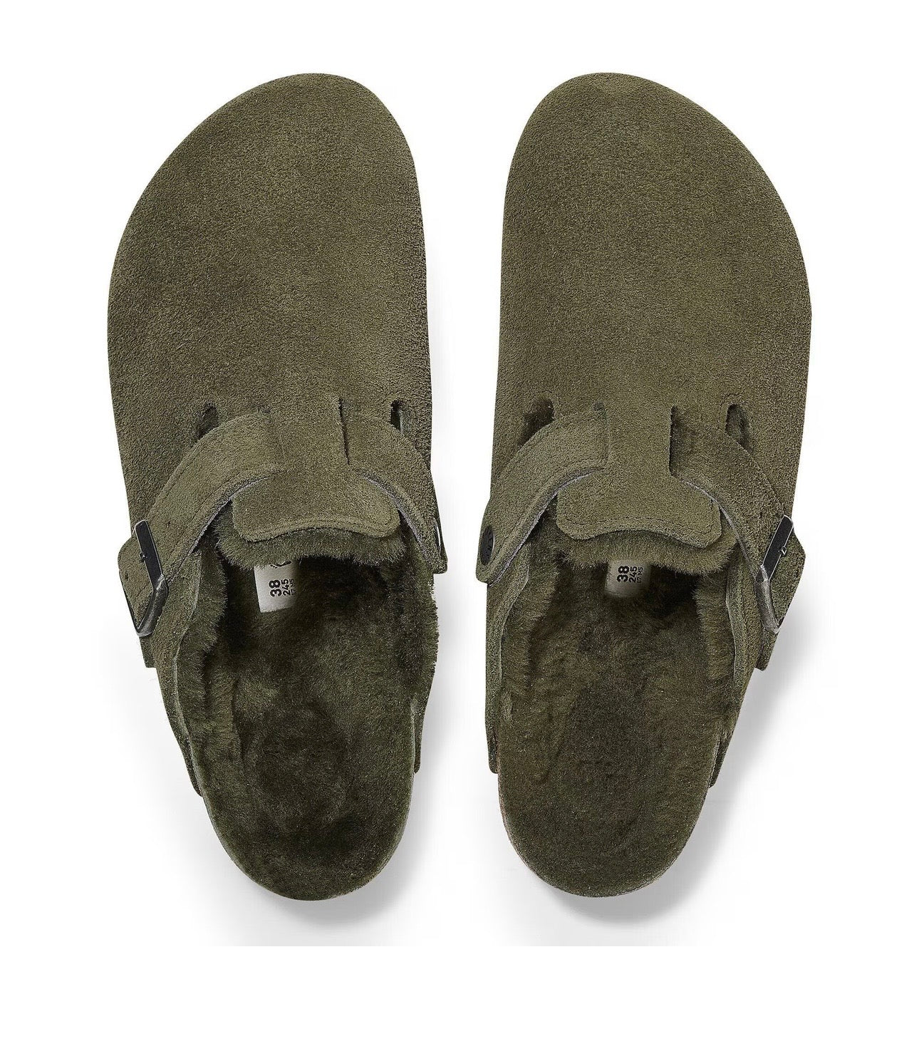 Birkenstock Boston shearling thyme