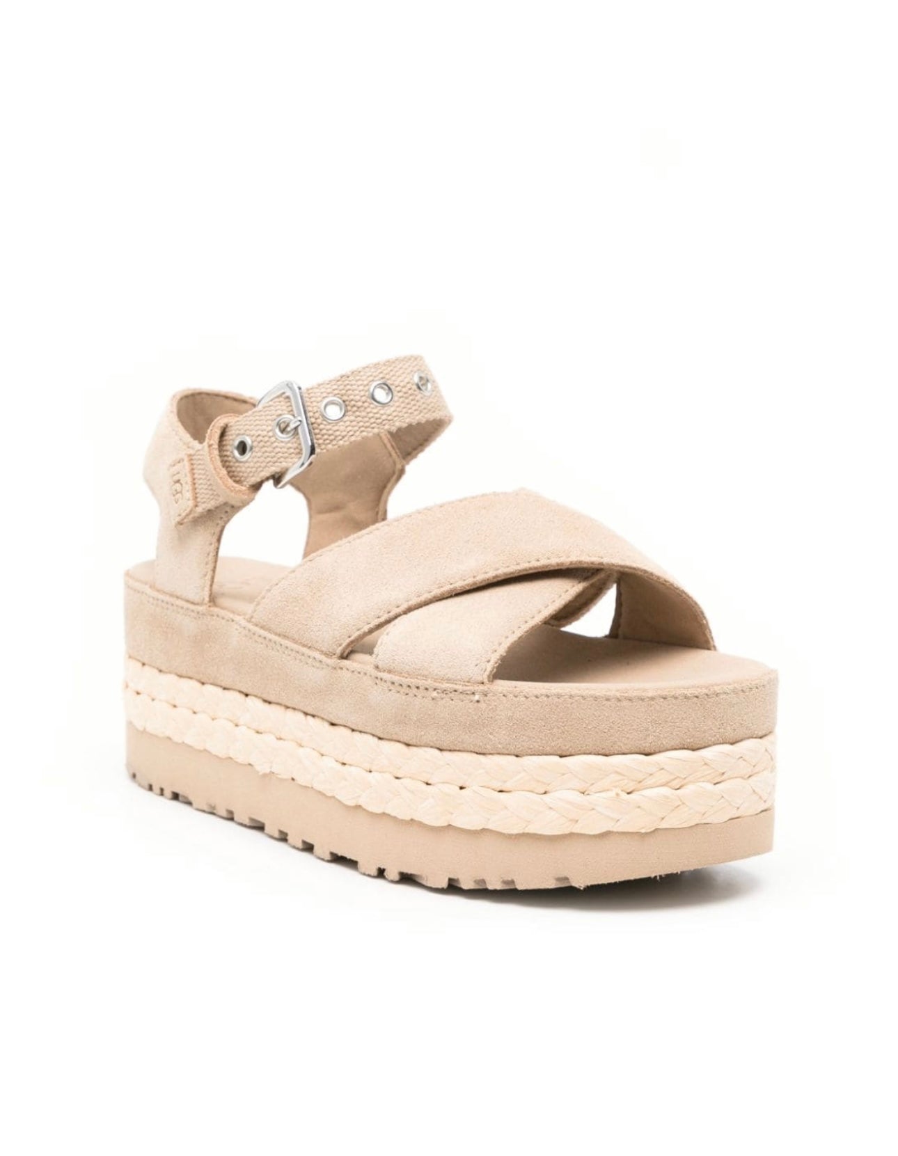 Ugg Platform Cream Sandals - תמונה 2