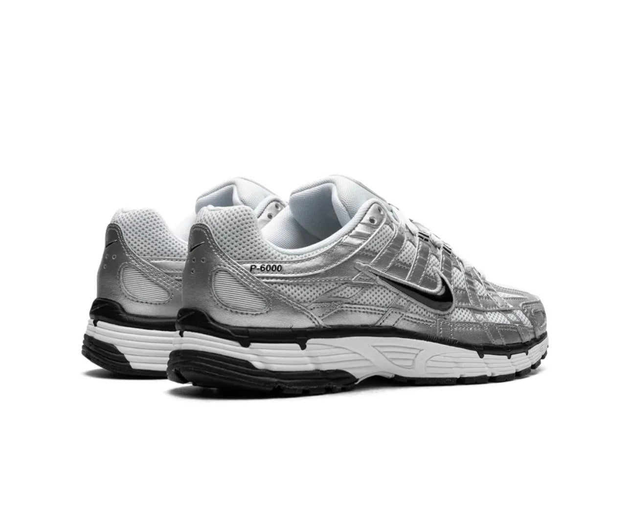 Nike P6000 Silver Black
