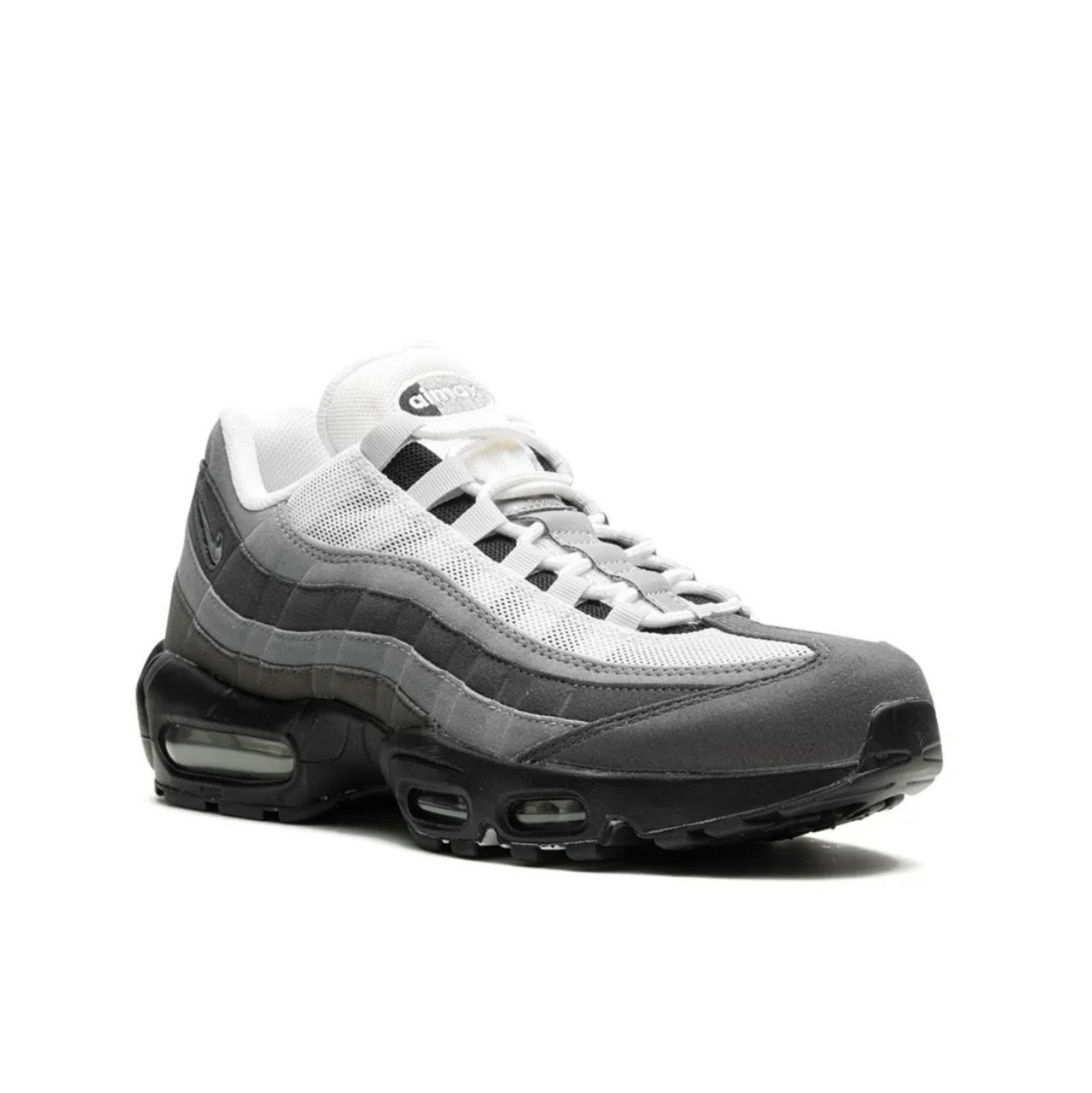 Nike air Vapormax 95’ white grey - תמונה 2
