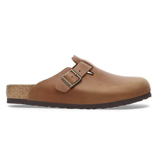 Birkenstock Boston leather oiled brown