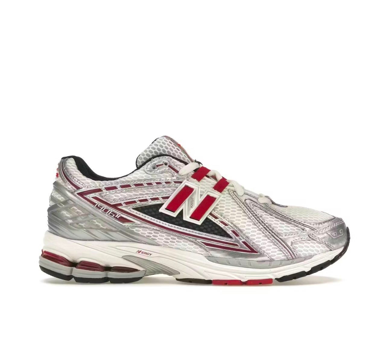 New Balance 1906R Silver Classic Crimson