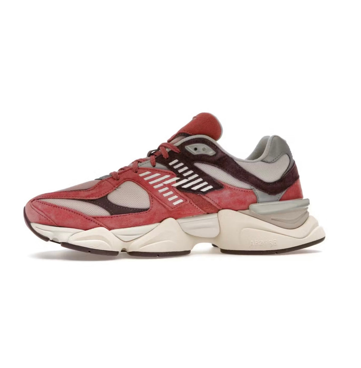 New Balance 9060 Red Grey - תמונה 4