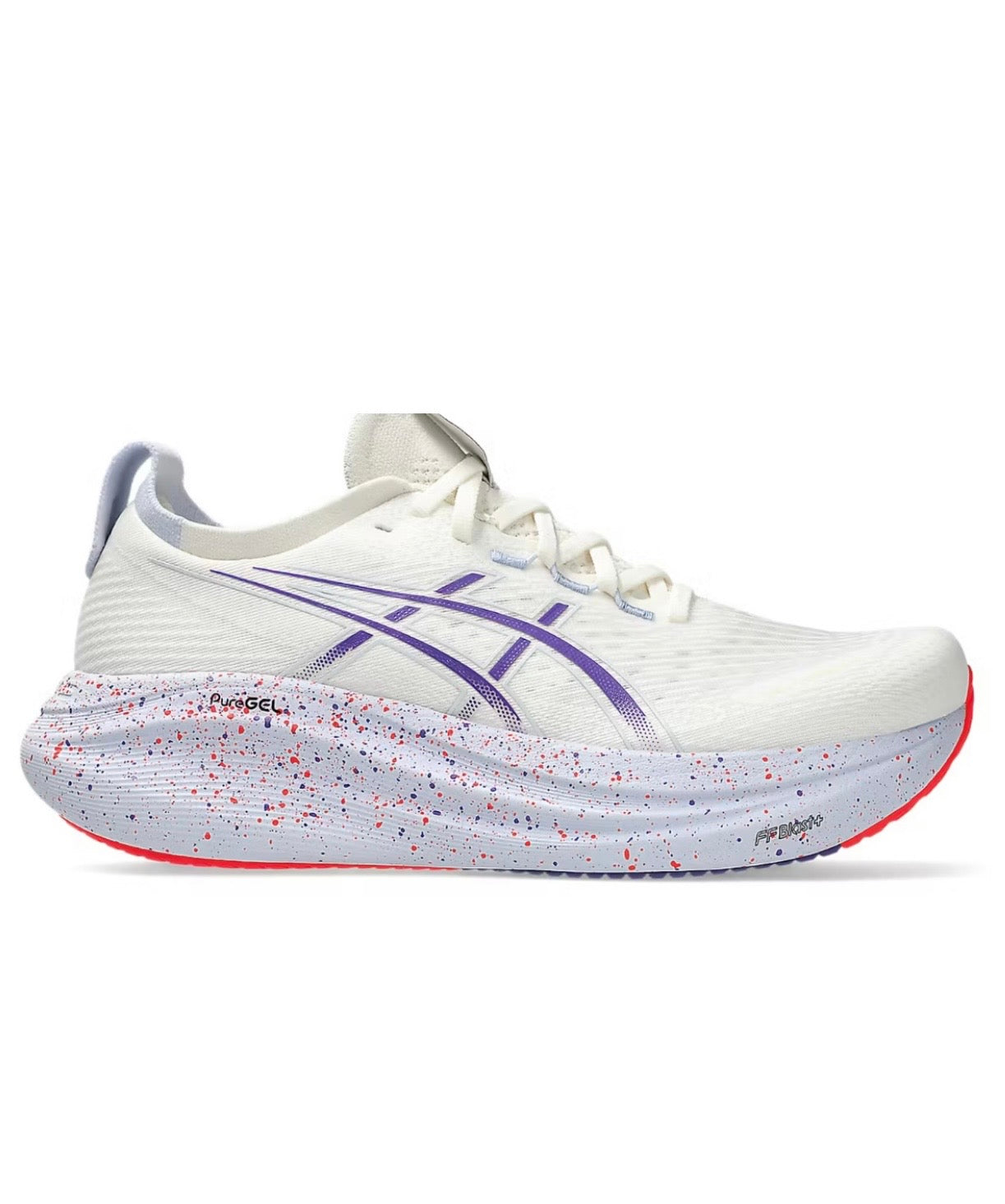 Asics Nimbus 27 White Purple