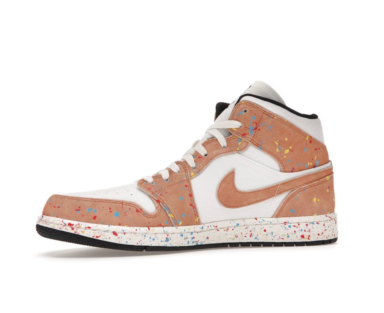 Air Jordan 1 Mid SE Brushstroke - תמונה 2