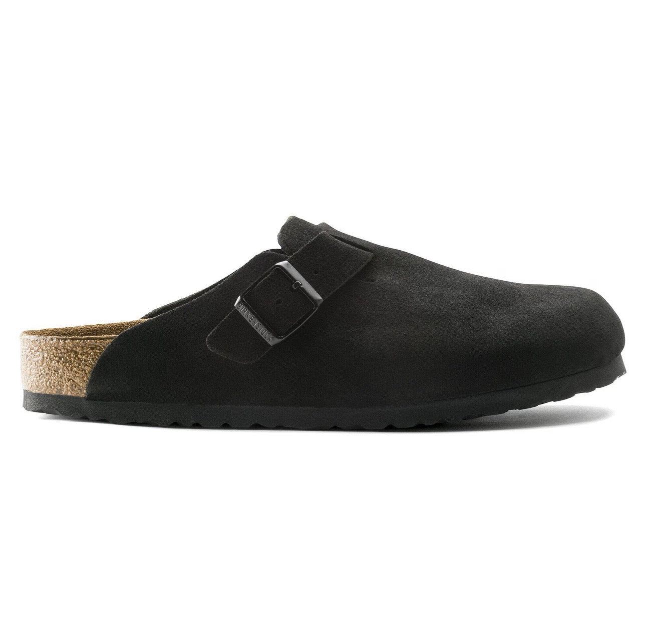 Birkenstock Boston soft footbed black