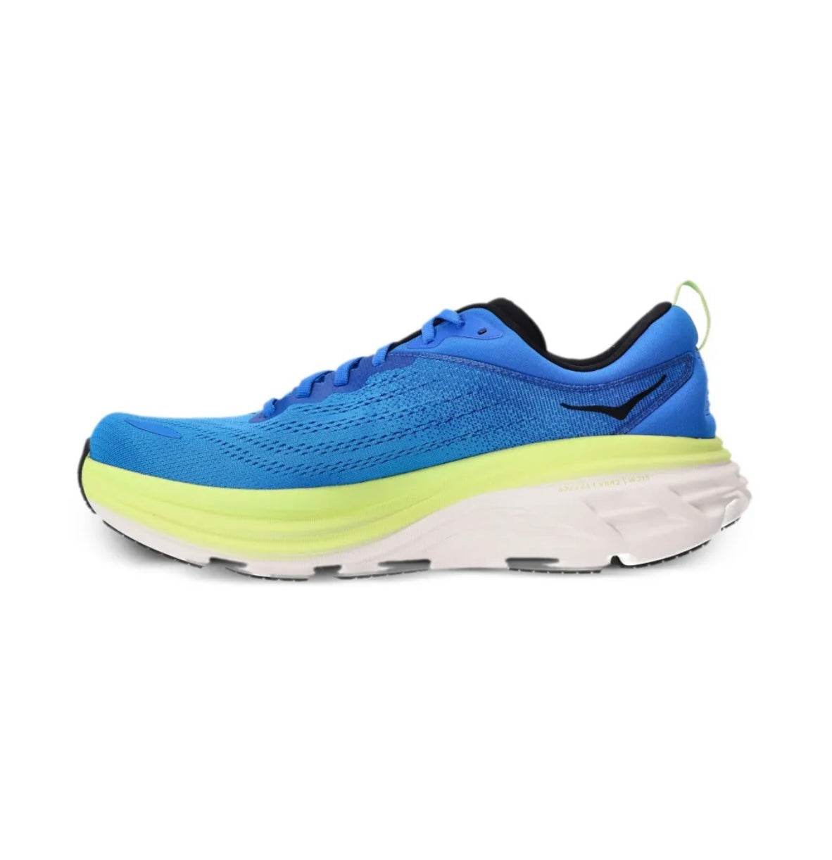 HOKA Bondi 8 Blue Yellow
