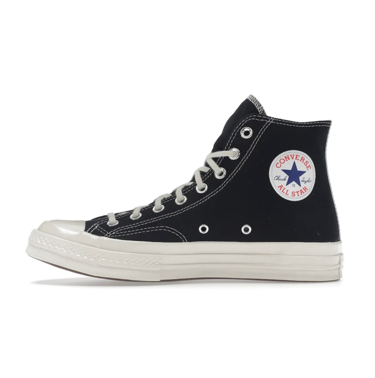 CONVERSE COMME DES GERSON HIGH BLACK BIG HEART - תמונה 2