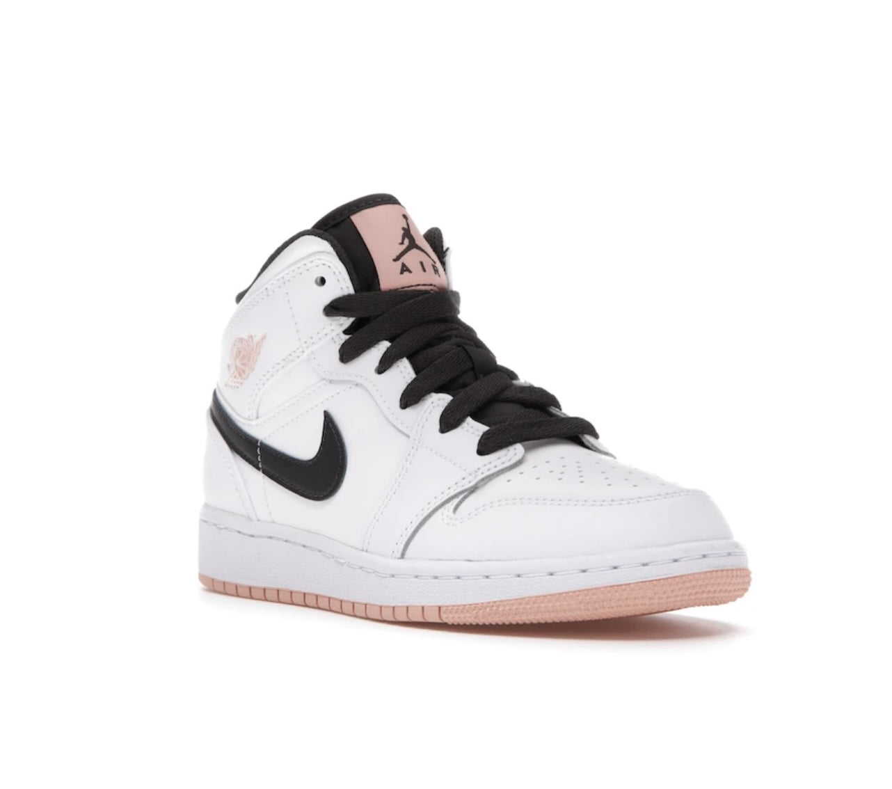 Air Jordan 1 Mid Arctic Orange Black - תמונה 2