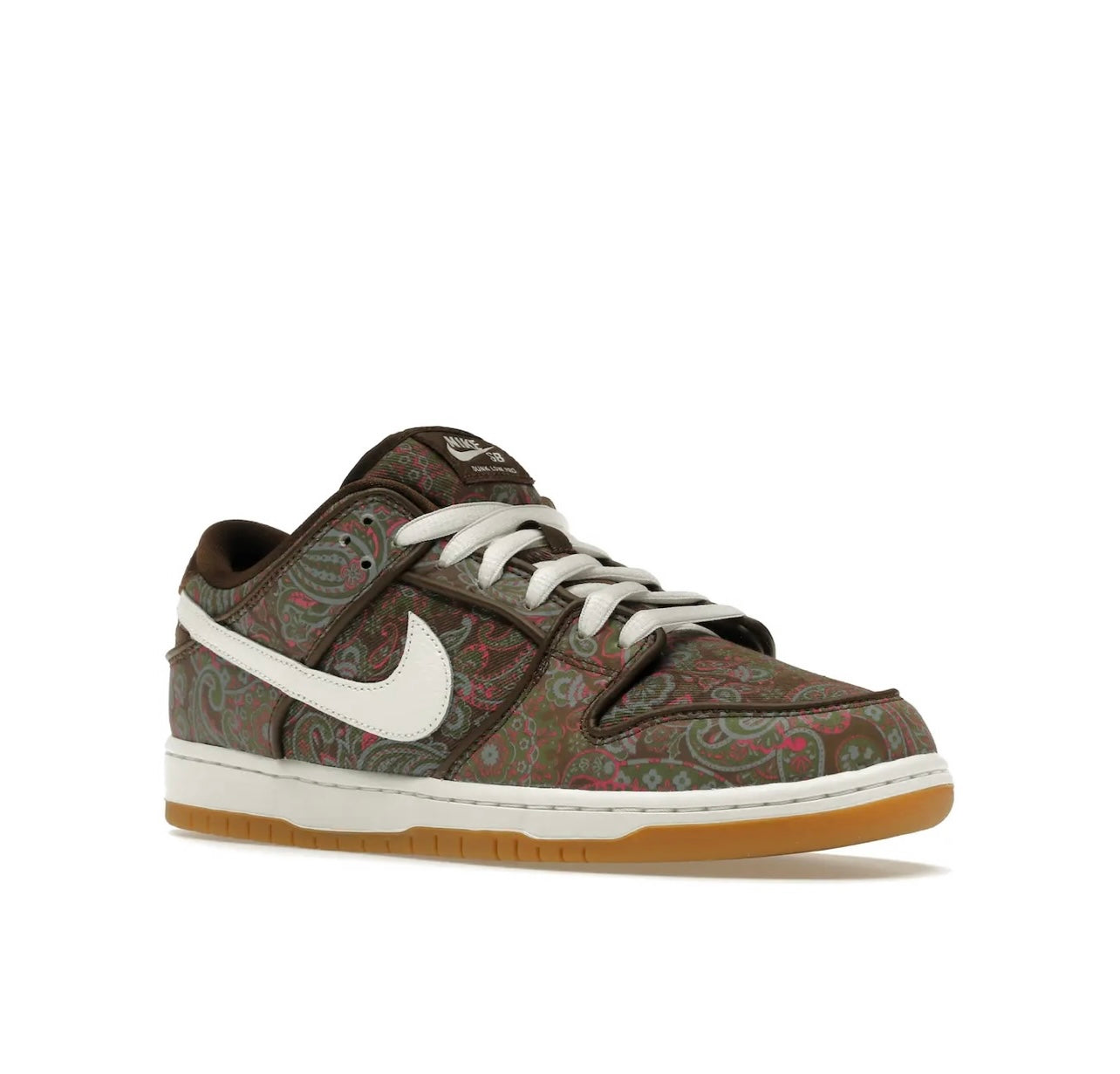 Nike SB Dunk Low Pro Paisley Brown - תמונה 2
