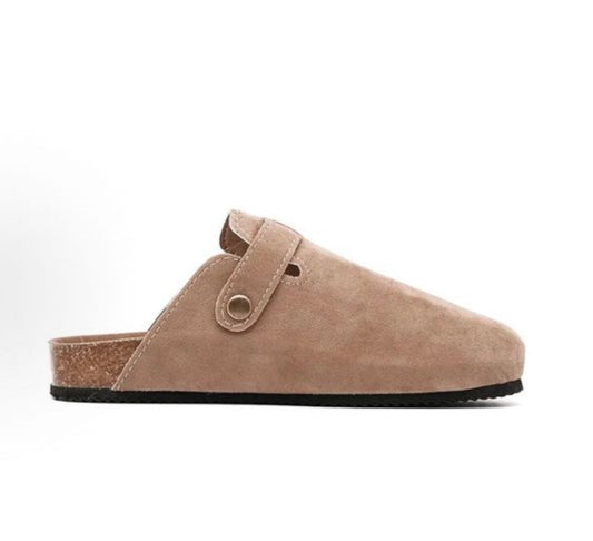 Birkenstock Boston braided cream