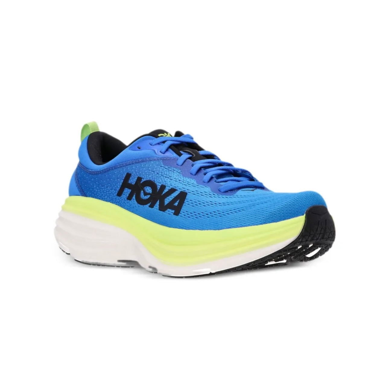 HOKA Bondi 8 Blue Yellow