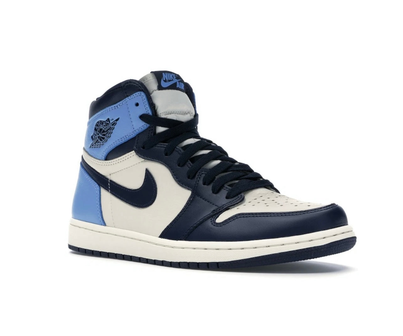 Air Jordan 1 Retro High Obsidian UNC - תמונה 2