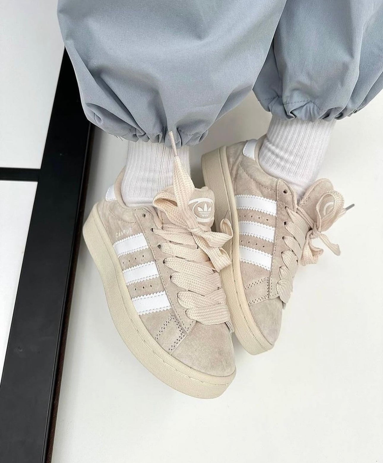 Adidas campus wonder white - תמונה 4