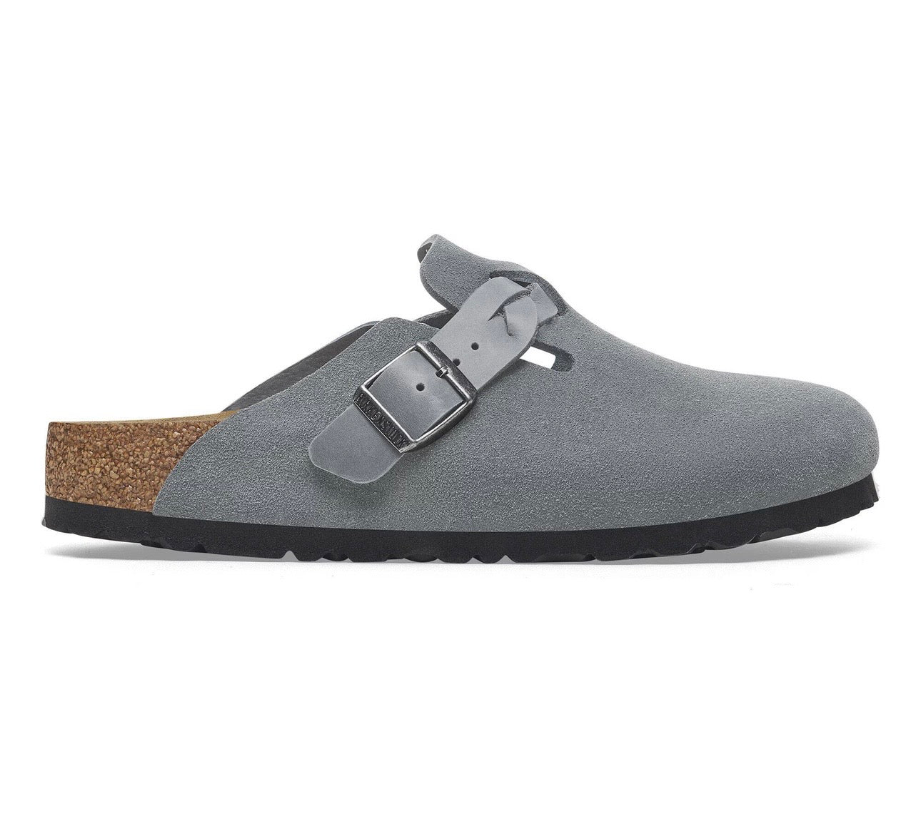 Birkenstock Boston braided basalt gray