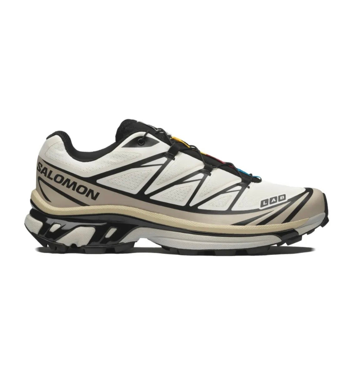 Salomon XT-6 White Mocha Black