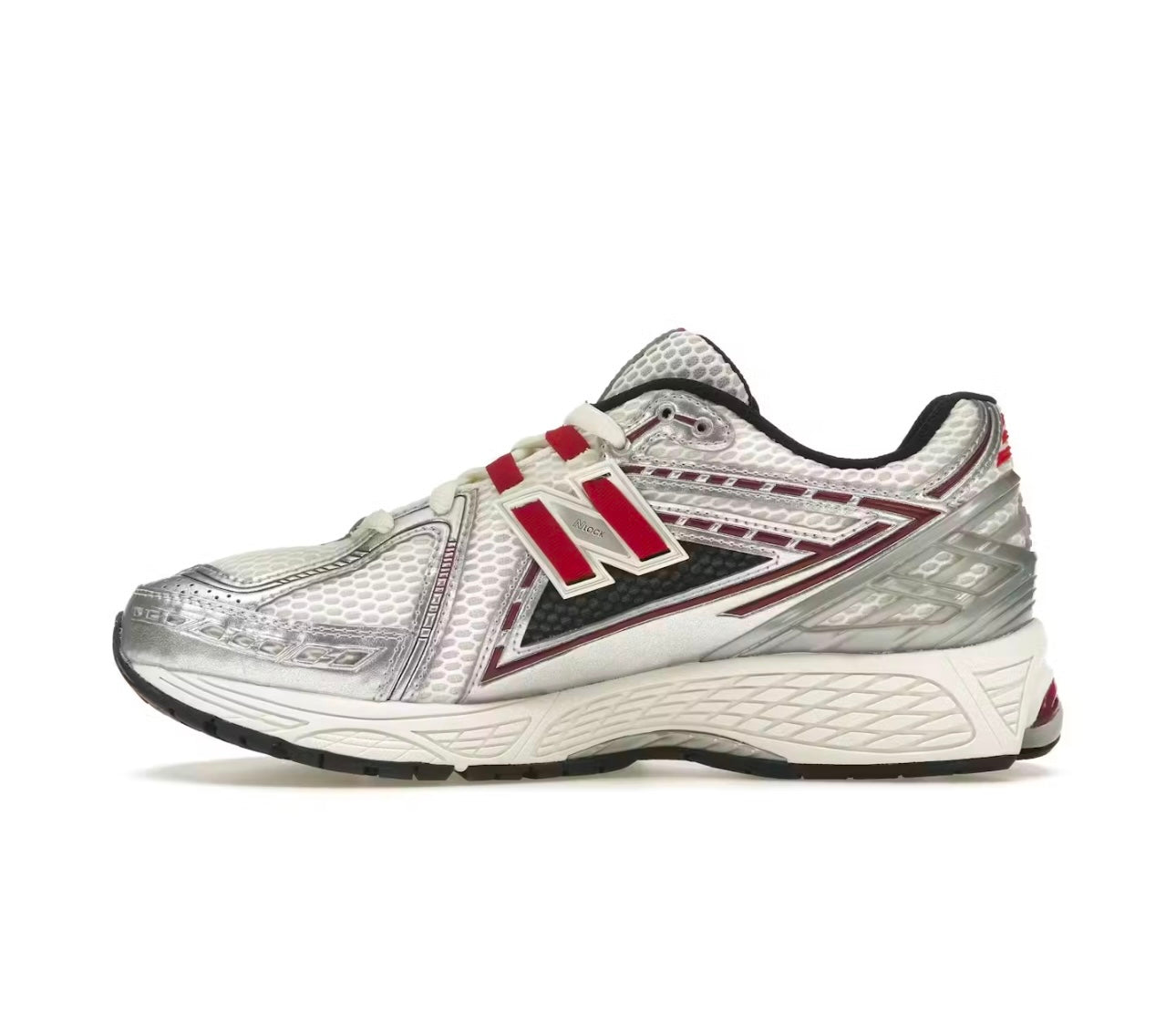 New Balance 1906R Silver Classic Crimson
