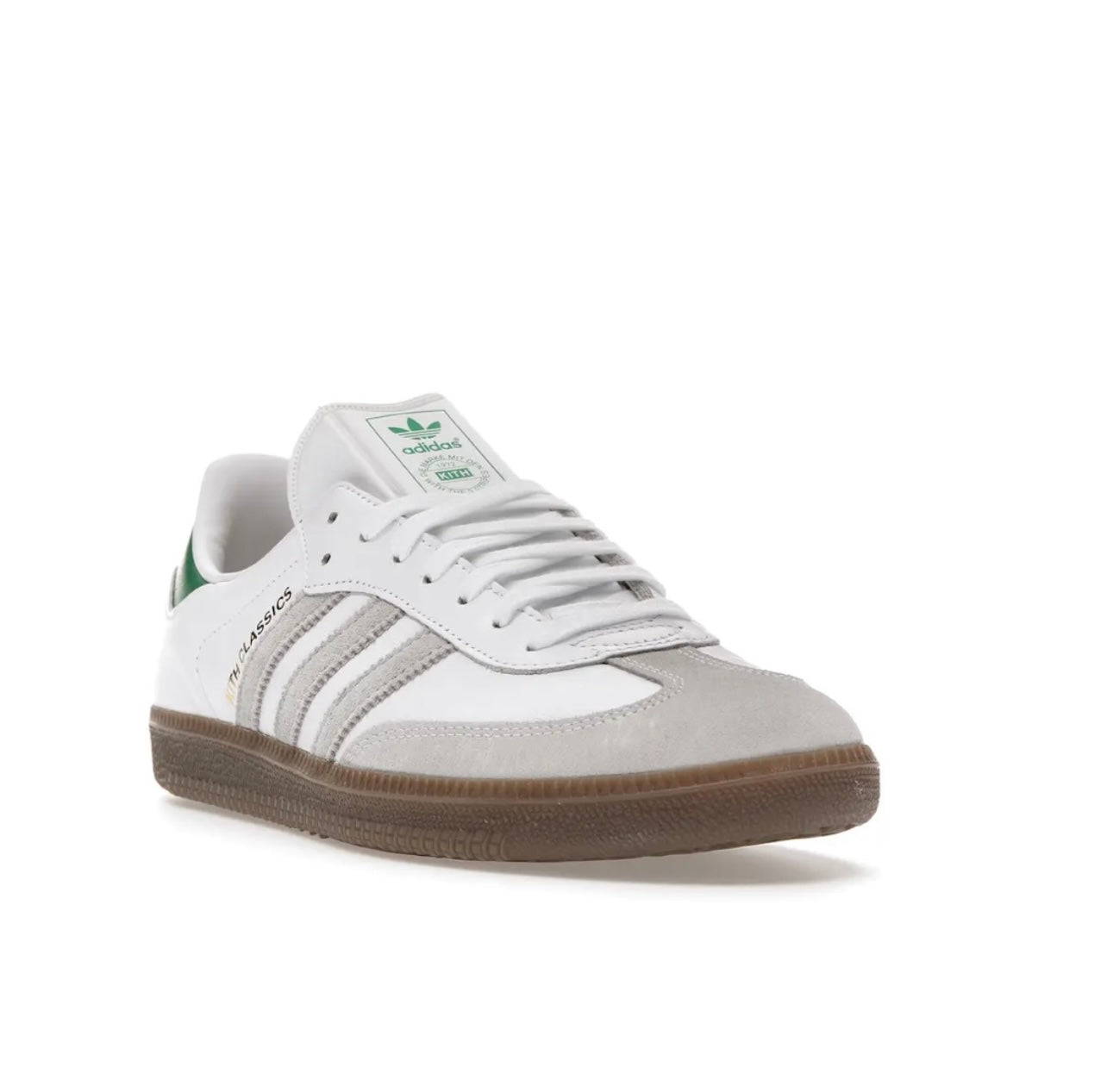 Adidas Samba White grey green - תמונה 2