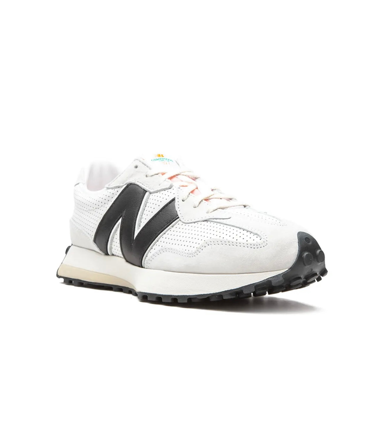 New Balance 327  White Black
