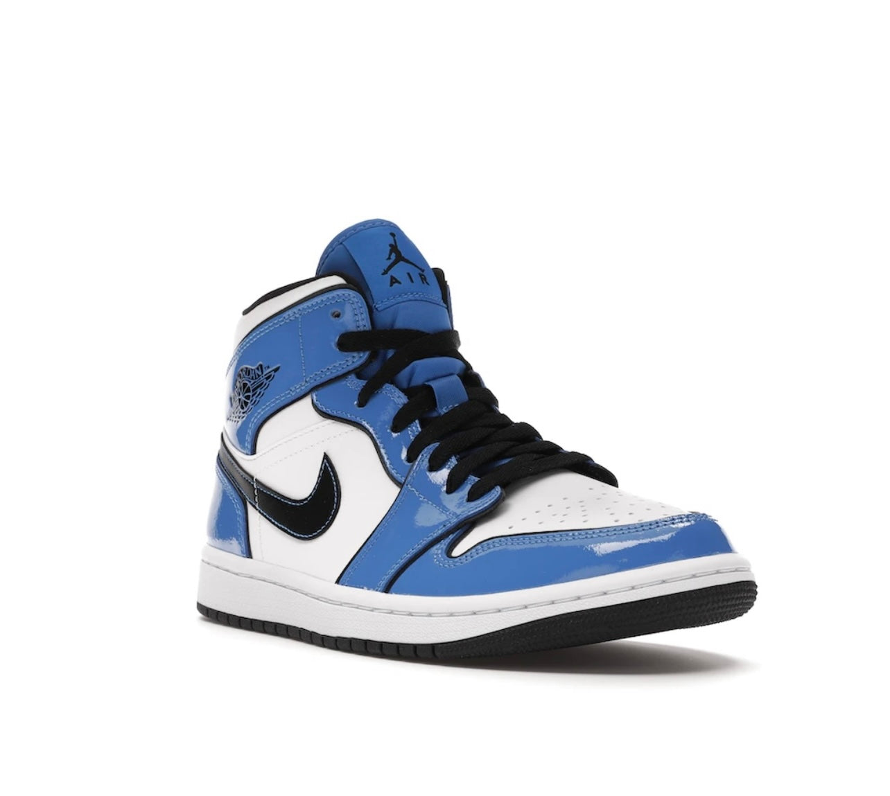 Air Jordan 1 Mid Signal Blue - תמונה 2