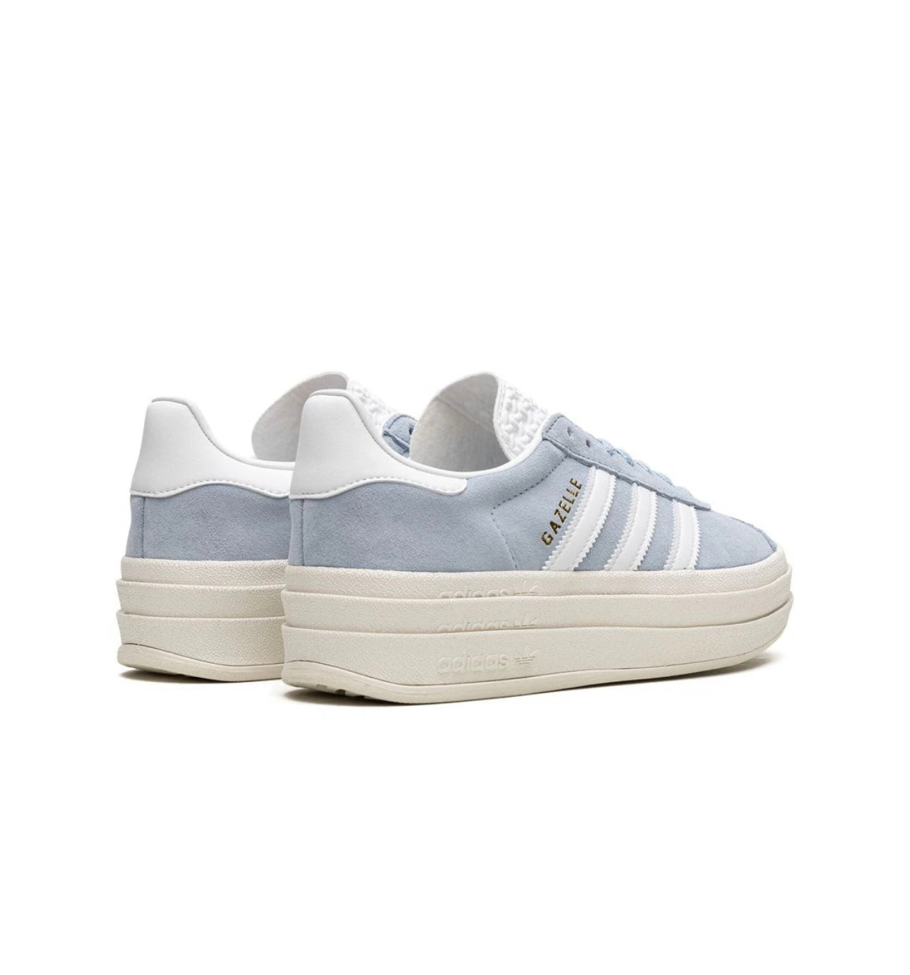 Adidas gazelle platform Light Blue - תמונה 3