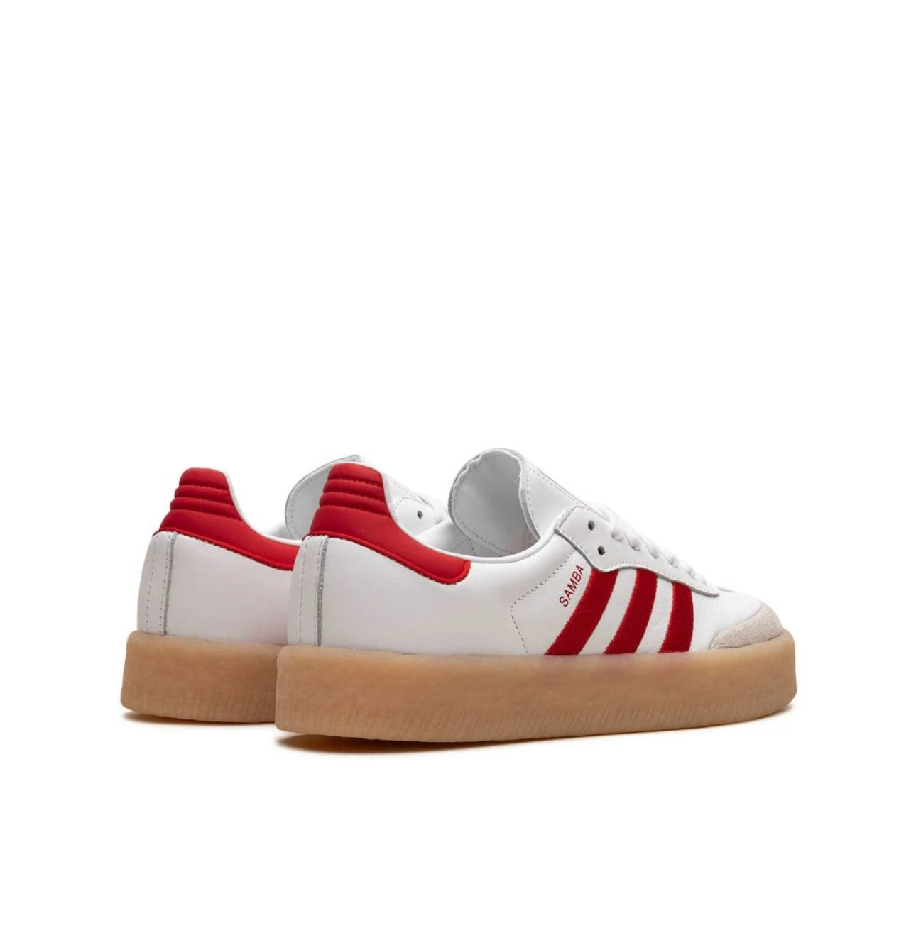 Adidas Samba Platform White Red - תמונה 3
