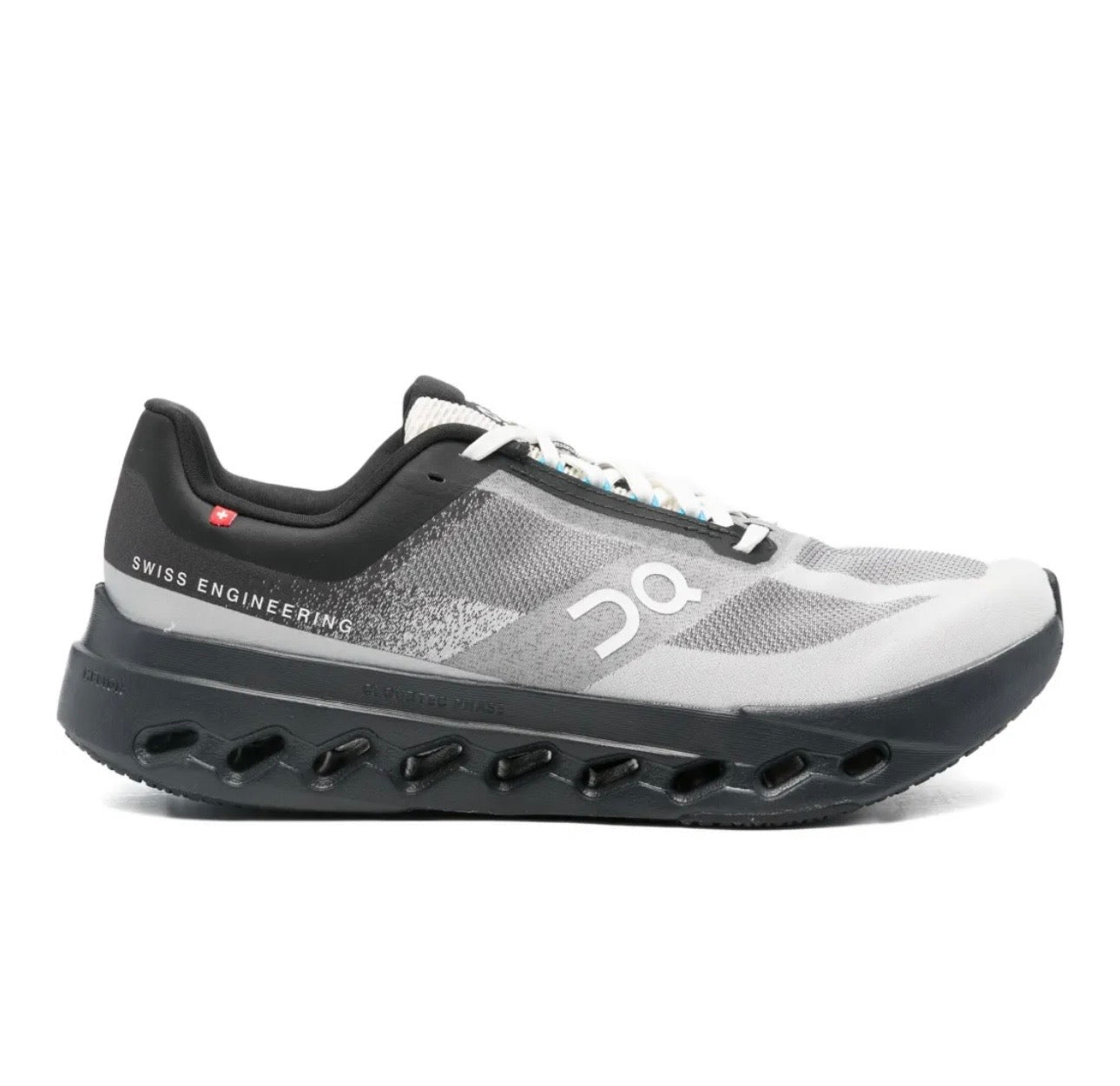 On Cloudsurfer White Black