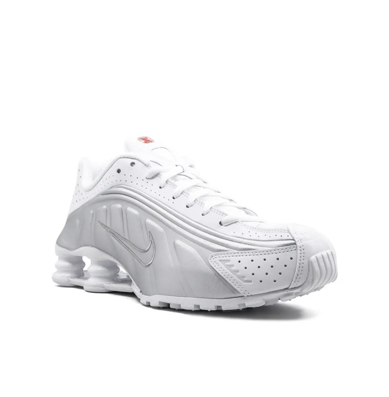Nike Shox R4 Silver White