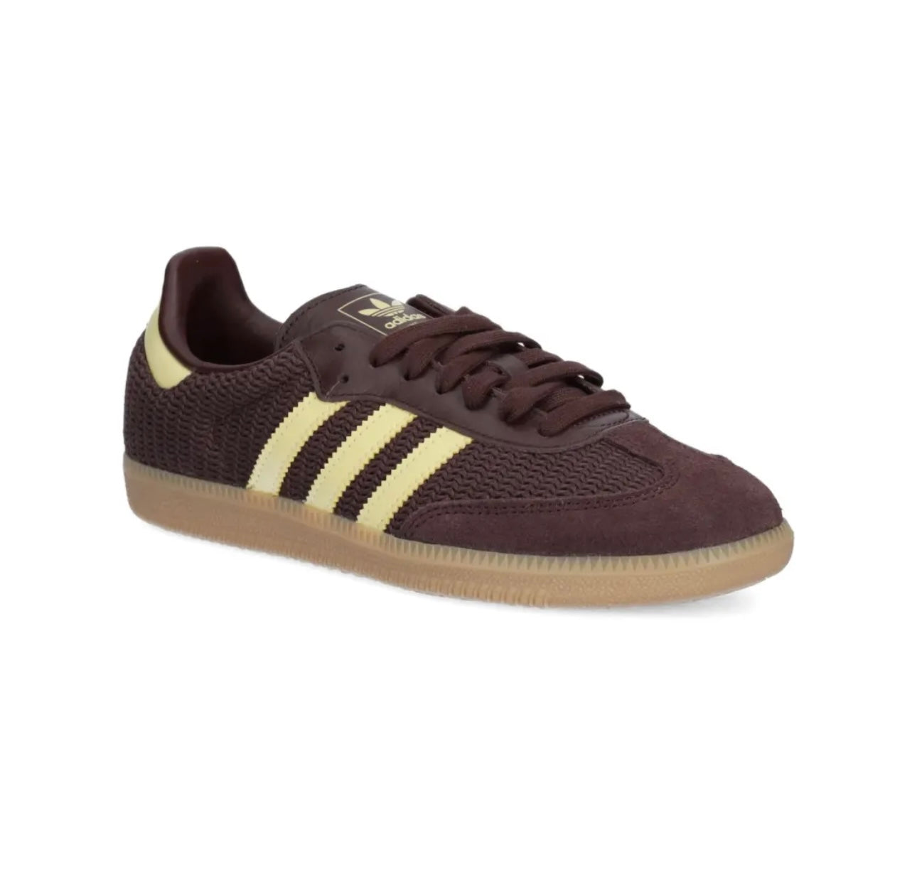 Adidas Samba Brown Yellow