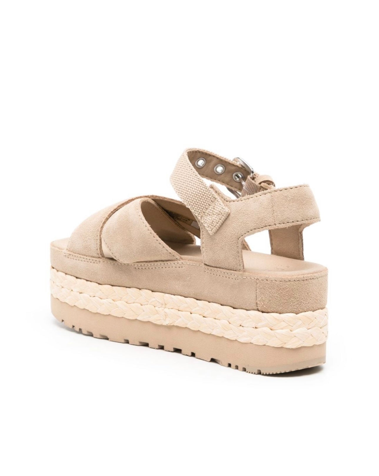 Ugg Platform Cream Sandals - תמונה 3
